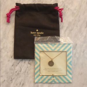 Kate Spade “J” One in a Million necklace